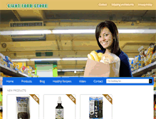 Tablet Screenshot of giantfoodstore.net